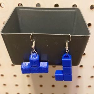 Tetris Earrings